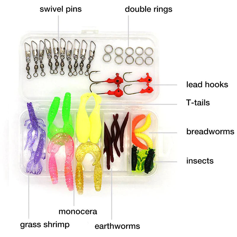Mini Children's Fishing Rod Set