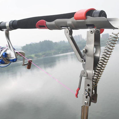 🐠Automatic Spring Fishing Rod Holder