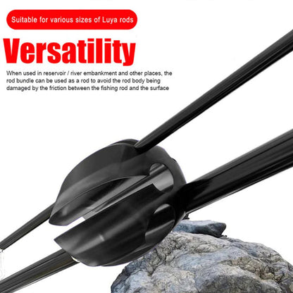 🎣2026 SUMMER HOT SALE-Rubber Fishing Rod Fixed Ball -(BUY 1 GET 1 FREE)