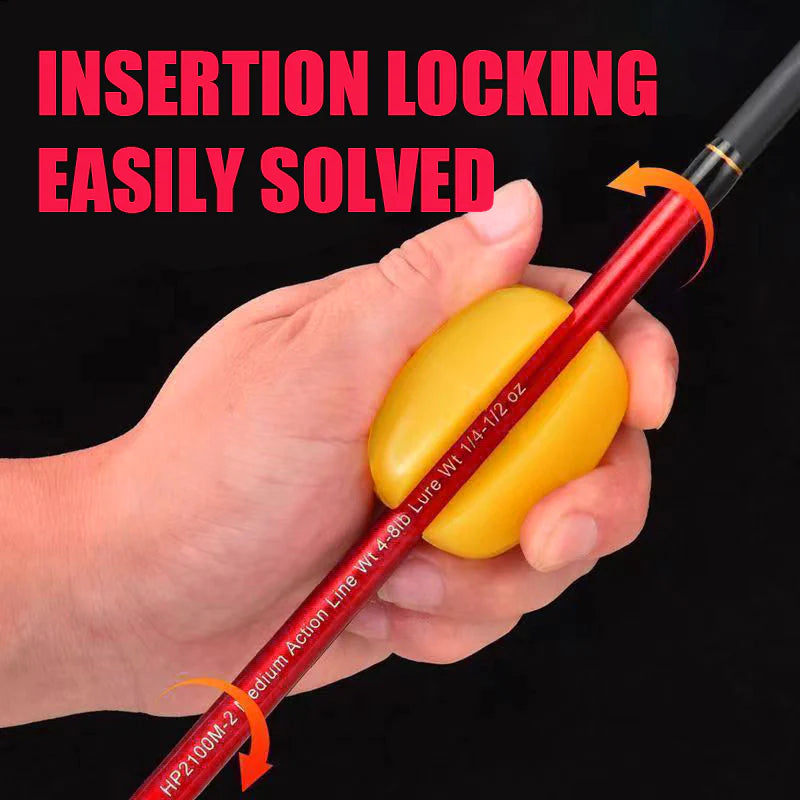 🎣2026 SUMMER HOT SALE-Rubber Fishing Rod Fixed Ball -(BUY 1 GET 1 FREE)