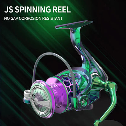 High Strength & Speed Multi-Color Fishing Reel