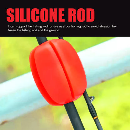 🎣2026 SUMMER HOT SALE-Rubber Fishing Rod Fixed Ball -(BUY 1 GET 1 FREE)