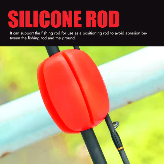 🎣2026 SUMMER HOT SALE-Rubber Fishing Rod Fixed Ball -(BUY 1 GET 1 FREE)