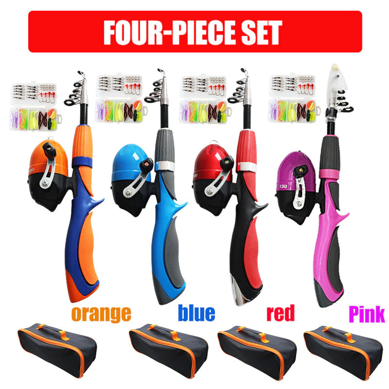 Mini Children's Fishing Rod Set