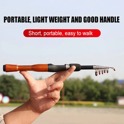 Telescopic Travel Fishing Rod