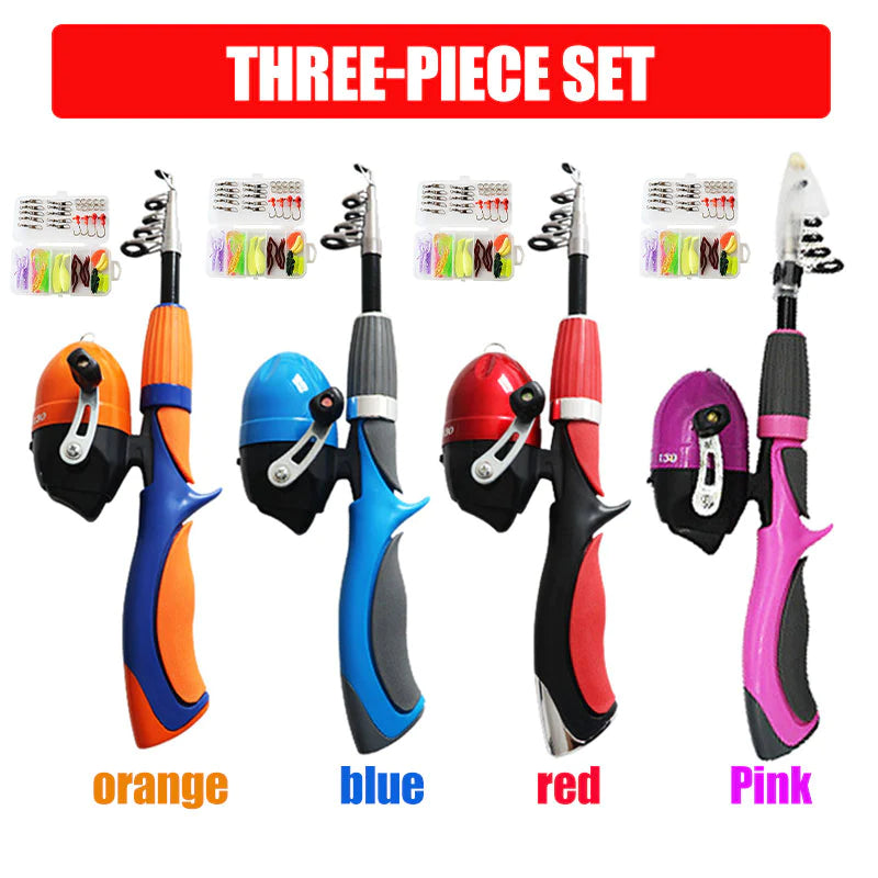 Mini Children's Fishing Rod Set